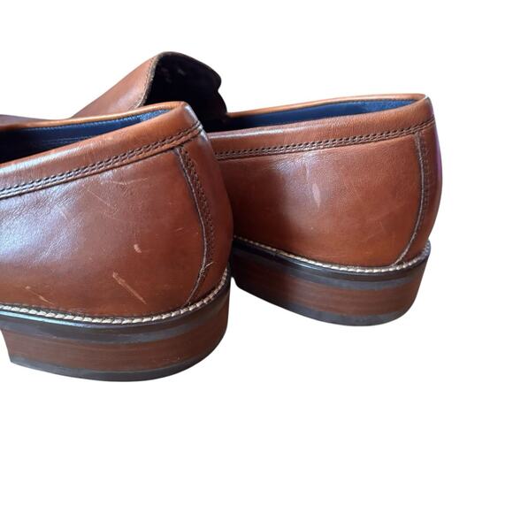COLE HAAN Lenox Hill Leather LOAFERS Mens 10M British Tan main image 7